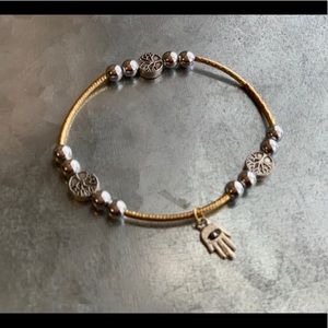Handmade Gold Plated Bracelet Bead Charm Bracelet